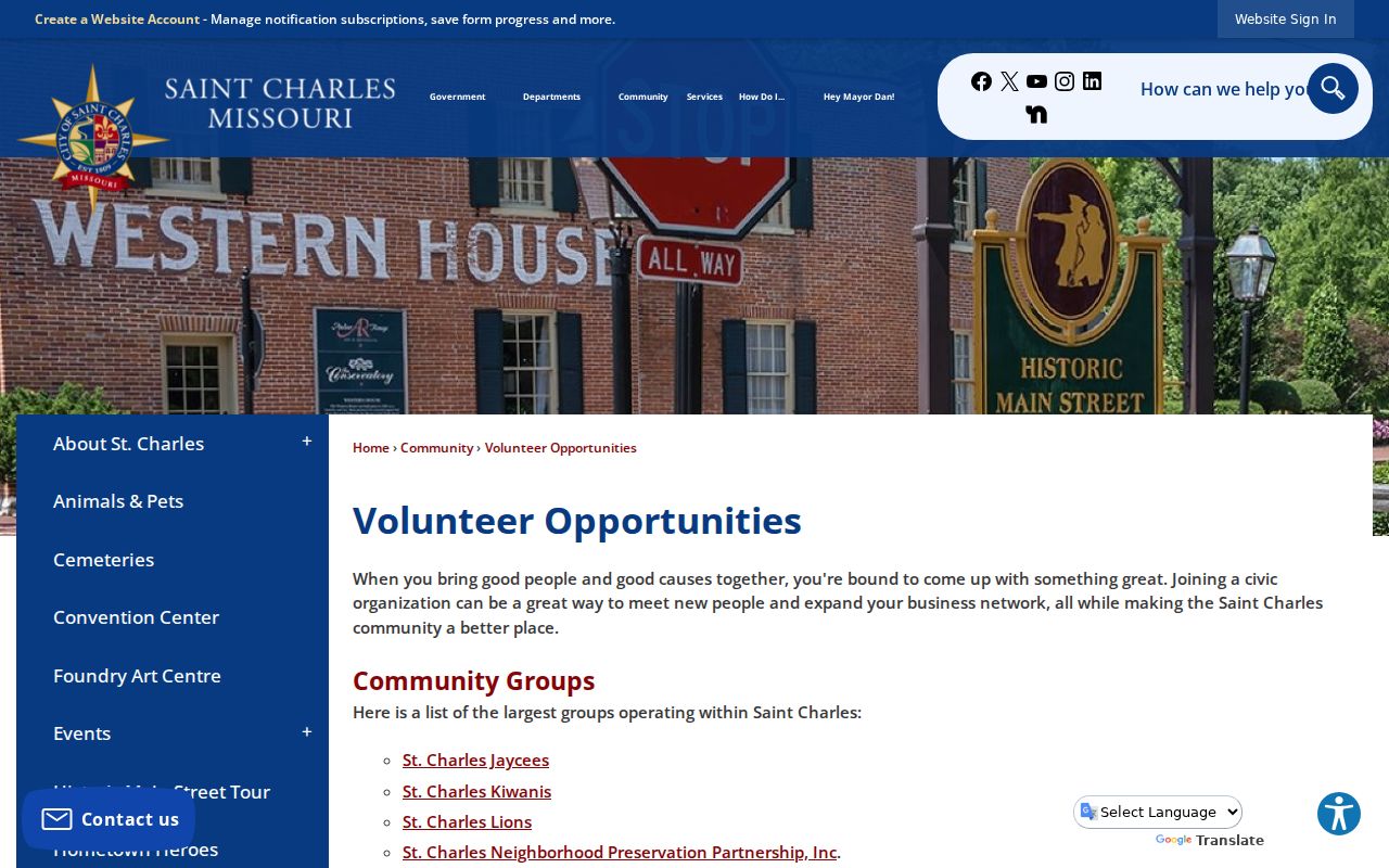 St. Charles neighbors community-groups source